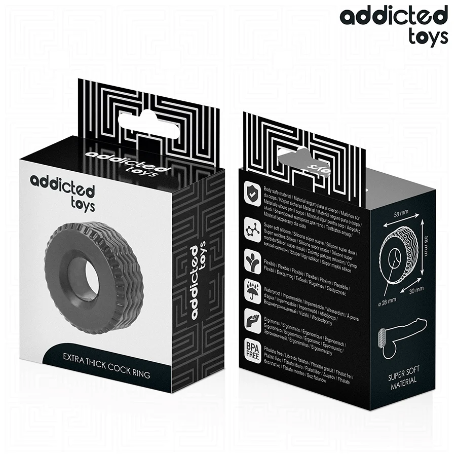 Addicted Toys Extra Thick – Anello per il pene extra spesso – foto 7