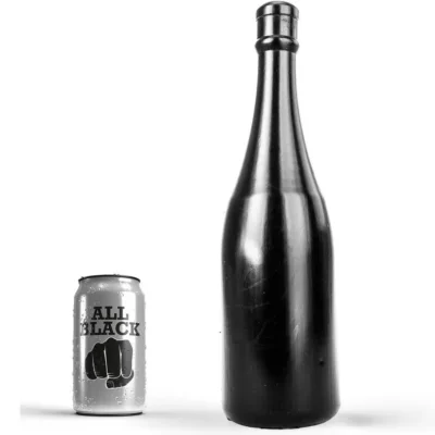 All Black Bottiglia Anale – Plug a forma di bottiglia 34,5 cm