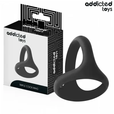 Anello Triplo Addicted Toys – Anello spesso per pene e testicoli