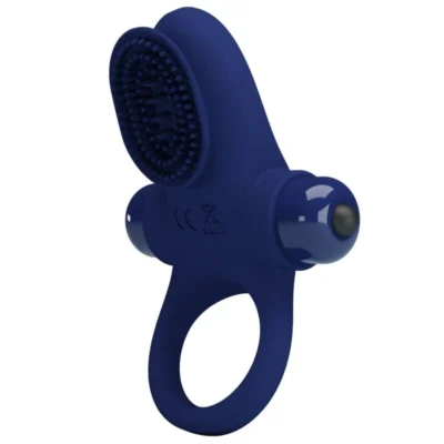 Anello Vibrante Pretty Love – Con stimolatore clitoride, blu