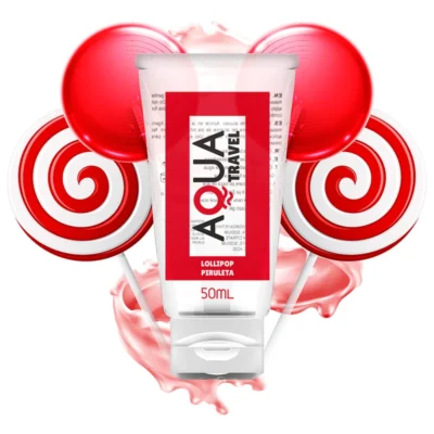 Aqua Travel Lollipop – Lubrificante a base d'acqua 50 ml