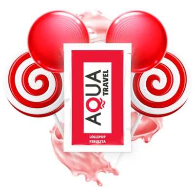 Aqua Travel Lollipop – Lubrificante aromatizzato a base acqua 6 ml