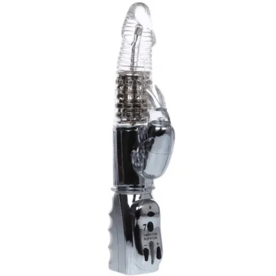 Baile Amour Missile – Vibratore rotante con stimolatore clitoride