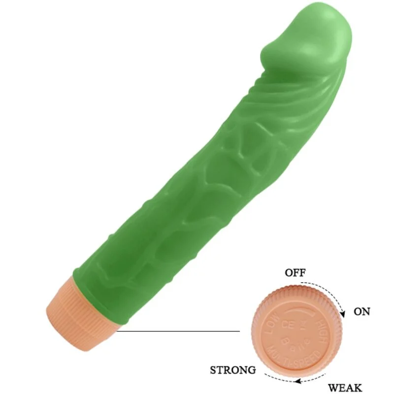 Baile Bill – Vibratore realistico verde 22,5 cm – foto 4