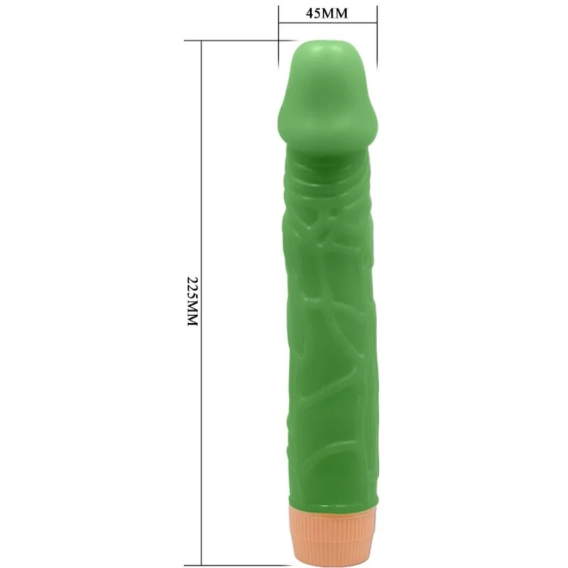 Baile Bill – Vibratore realistico verde 22,5 cm – foto 5