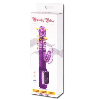 Baile Butterfly Prince – Vibratore rabbit rotante con farfalla