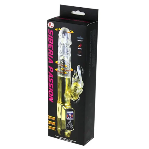 Baile Siberia Passion Gold – Vibratore rabbit rotante