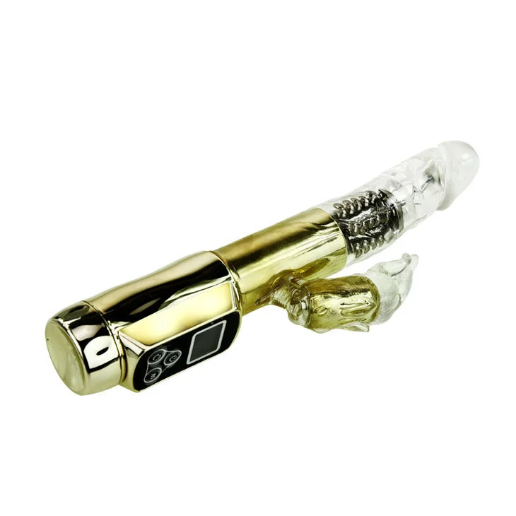 Baile Siberia Passion Gold – Vibratore rabbit rotante – foto 4