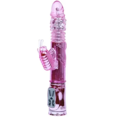 Baile Throbbing Butterfly – Vibratore rabbit rotante ricaricabile
