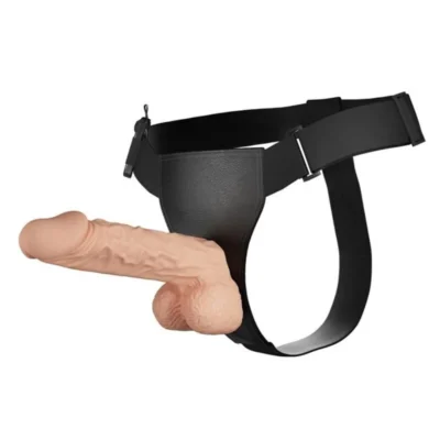 Baile Ultra Passionata – Imbragatura con dildo vibrante 24 cm