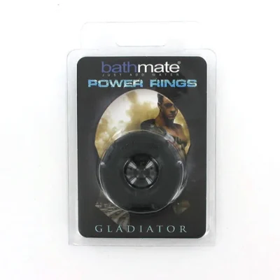 Bathmate Gladiator – Anello per pene in TPR nero