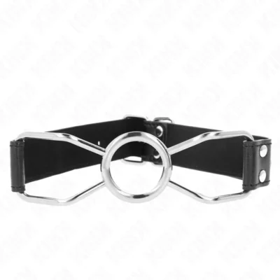 Bavaglio Ragno Kink – Gag ad anello in metallo, taglia S