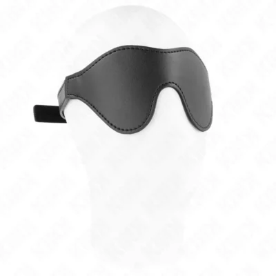 Benda occhi Kink – Fascia in similpelle con chiusura in velcro