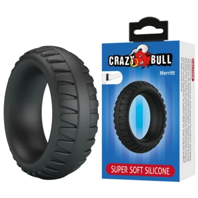 Crazy Bull Merritt – Anello per pene in silicone testurizzato