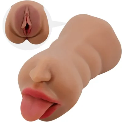 Crazy Bull Sarah – Doppio masturbatore bocca e vagina