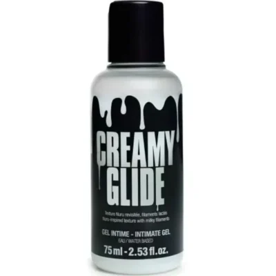 Creamy Glide – Gel intimo all'acqua effetto stringa latteo
