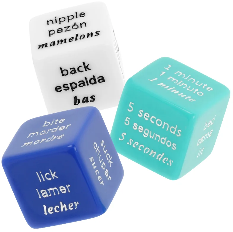 Dadi Erotici Waterfeel – Gioco di coppia in 3 lingue