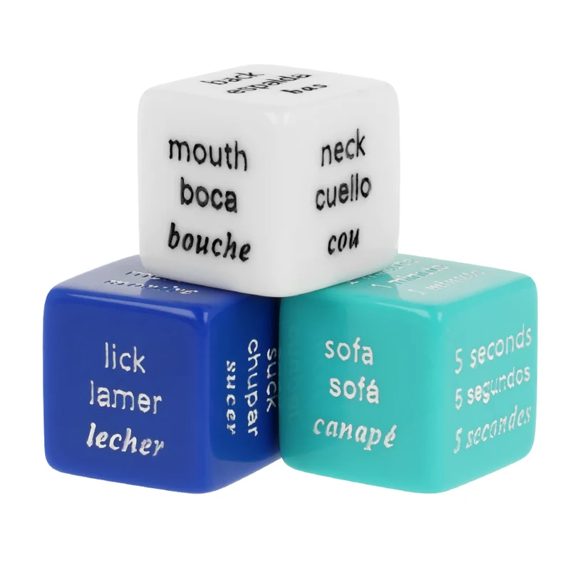 Dadi Erotici Waterfeel – Gioco di coppia in 3 lingue – foto 3