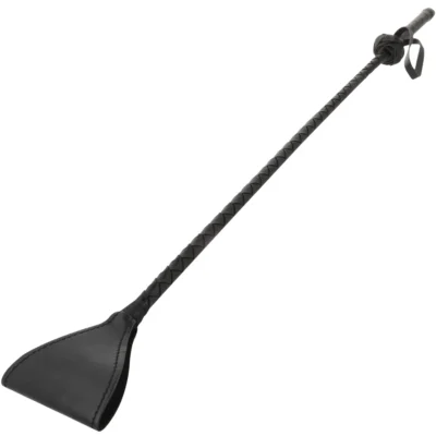 Darkness Whipper – Frustino nero con punta in PVC