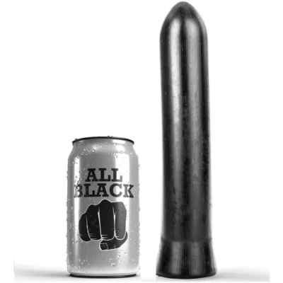Dildo All Black 22 cm – Dildo liscio anale e vaginale