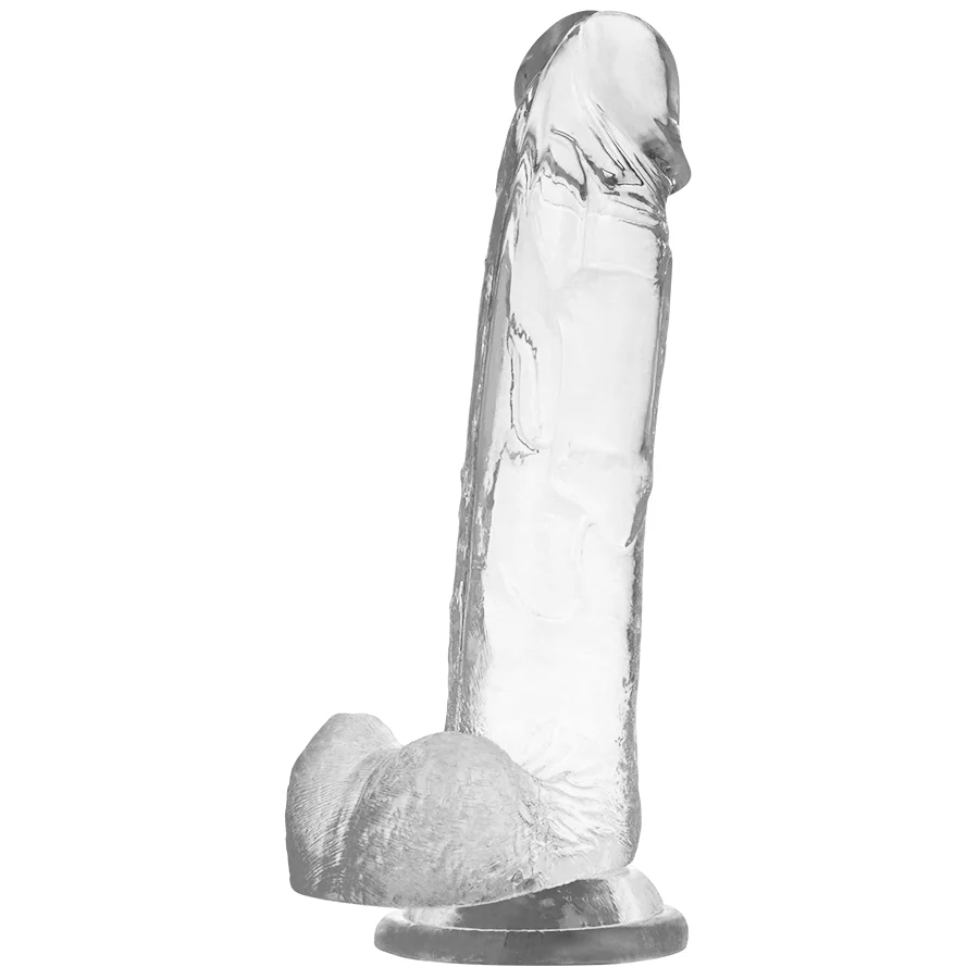Dildo X Ray – Dildo realistico trasparente 22 cm con ventosa – foto 4
