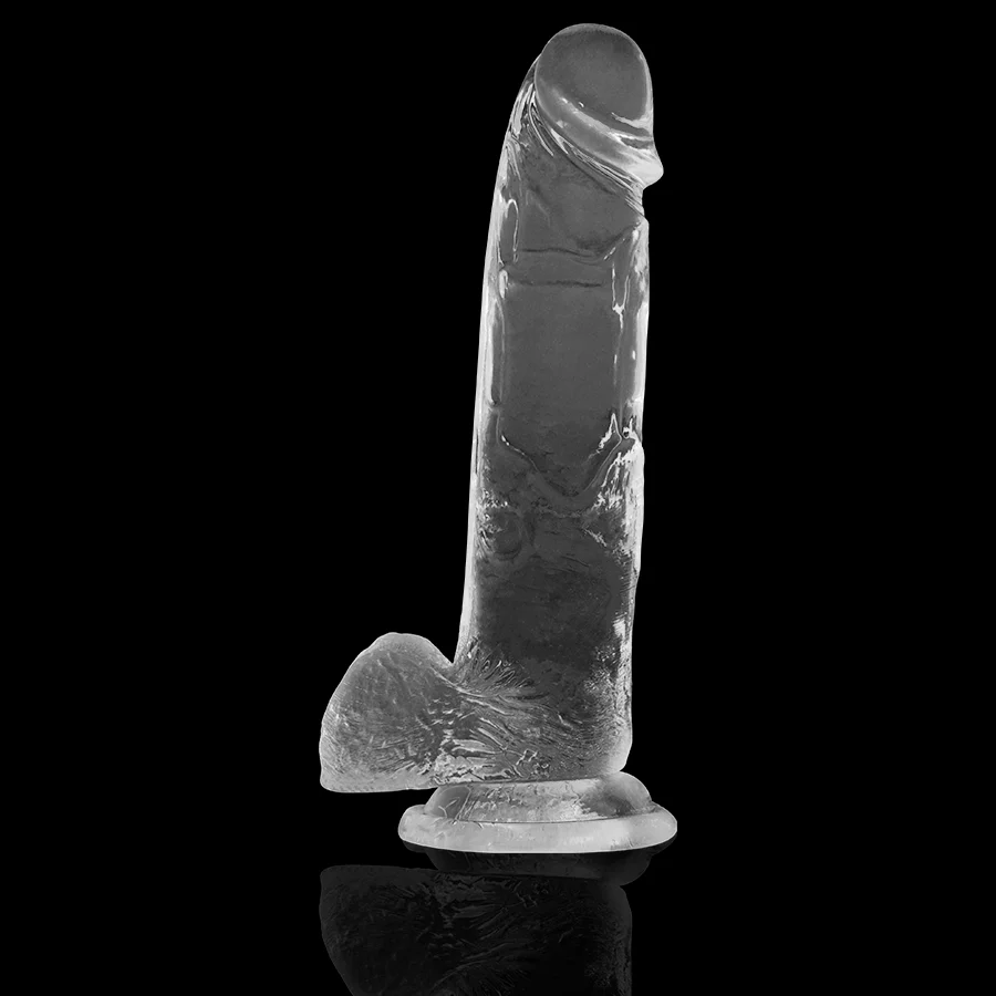 Dildo X Ray – Dildo realistico trasparente 22 cm con ventosa – foto 5