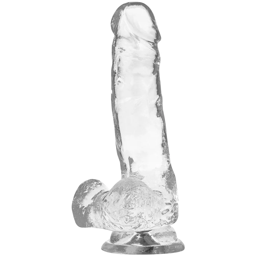 Dildo X Ray – Realistico trasparente con ventosa, 18,5 cm – foto 4