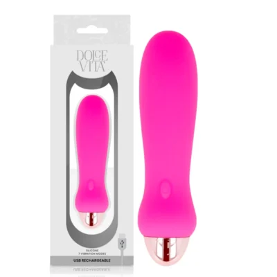 Dolce Vita Cinque – Vibratore mini ricaricabile rosa