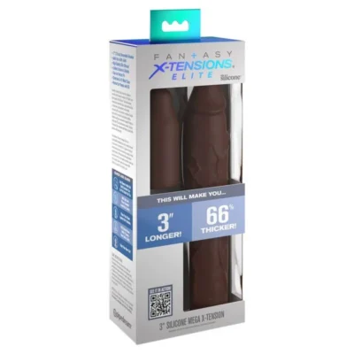 Fantasy X-Tensions Elite – Guaina fallica con extender da 7,6 cm