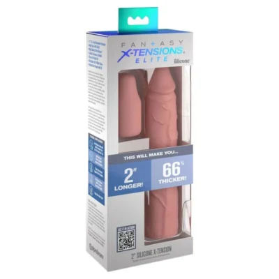 Fantasy X-Tensions Elite – Guaina prolunga in silicone con estensore