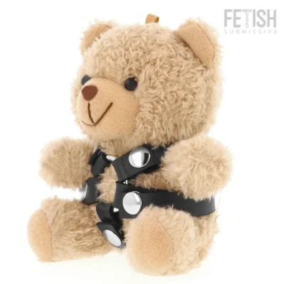 Fetish Submissive Bongo – Orsetto di peluche con imbracatura
