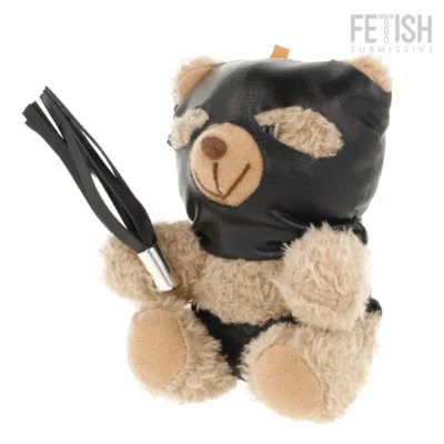 Fetish Submissive Luno – Orsacchiotto BDSM con maschera e frusta