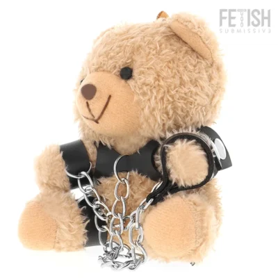 Fetish Submissive Yogi – Orsetto di peluche BDSM con manette