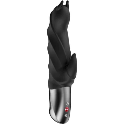 Fun Factory Darling Devil – Vibratore rabbit nero in silicone