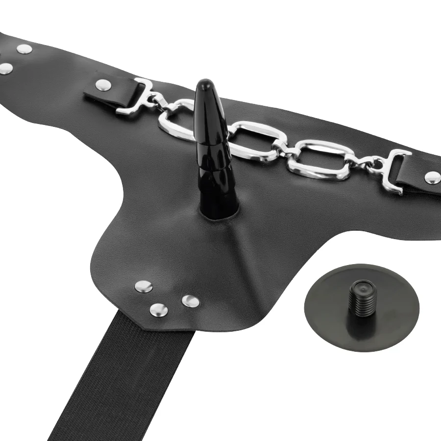 Harness Attraction George – Imbracatura strap on con vibratore – foto 4