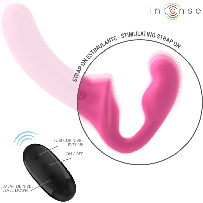 Intense Amy – Doppio vibratore con telecomando, 10 modalità – foto 4