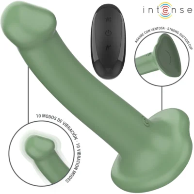 Intense Becca – Vibratore con ventosa e telecomando