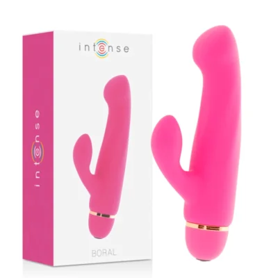 Intense Boral – Vibratore rabbit in silicone a 20 velocità