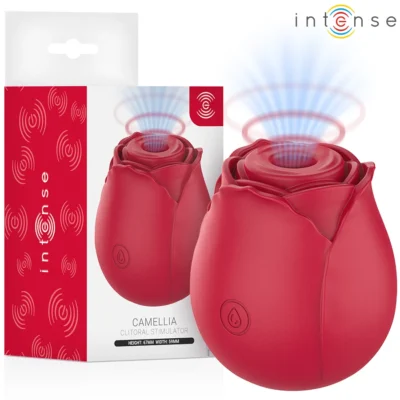 Intense Camellia – Succhia clitoride a forma di rosa
