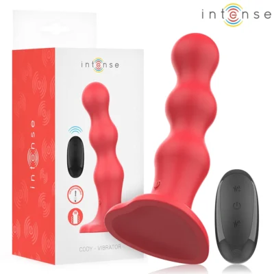 Intense Cody – Vibratore con ventosa e telecomando