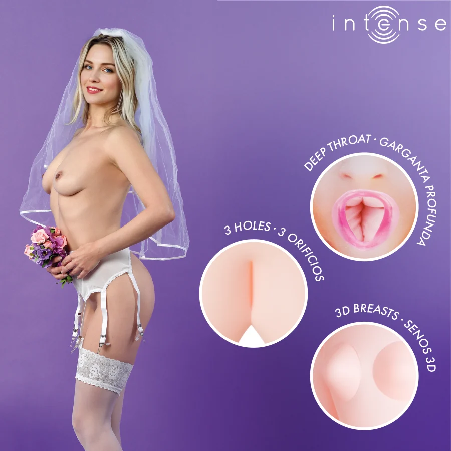 Intense Dolls Irina – Bambola gonfiabile con tre orifizi – foto 3
