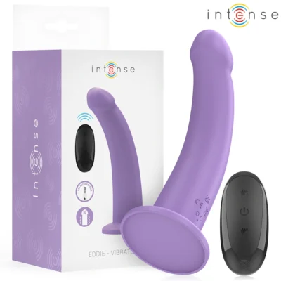 Intense Eddie – Vibratore con telecomando e ventosa