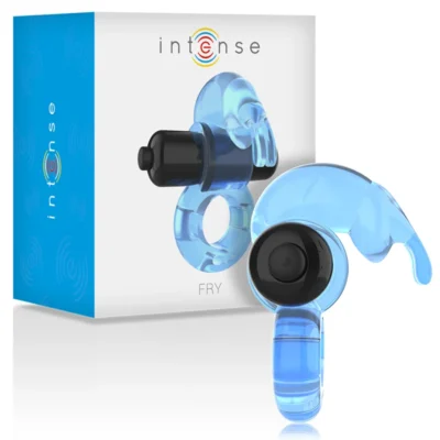 Intense Fry – Anello vibrante con stimolatore a coniglietto