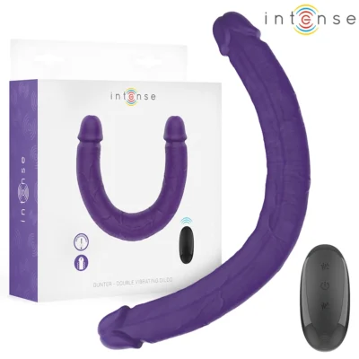 Intense Gunter – Dildo doppio vibrante con telecomando 40 cm