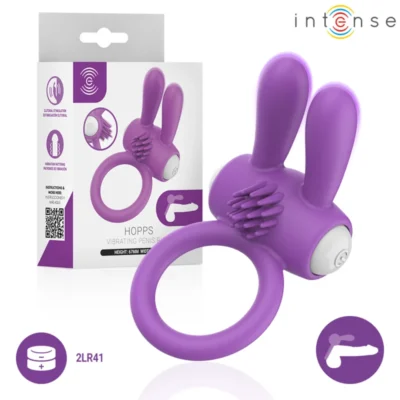 Intense Hopps – Anello vibrante con stimolazione clitoridea