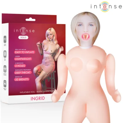Intense Ingrid – Bambola gonfiabile con tre orifizi