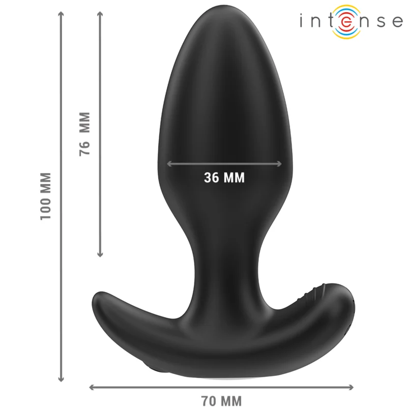 Intense Joey – Plug anale vibrante con telecomando – foto 3