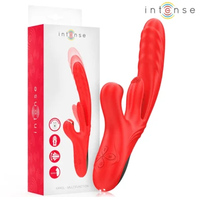 Intense Karol – Vibratore con spinta, aspirazione e stimolazione
