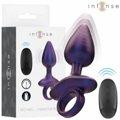 Intense Michael – Plug anale vibrante con telecomando