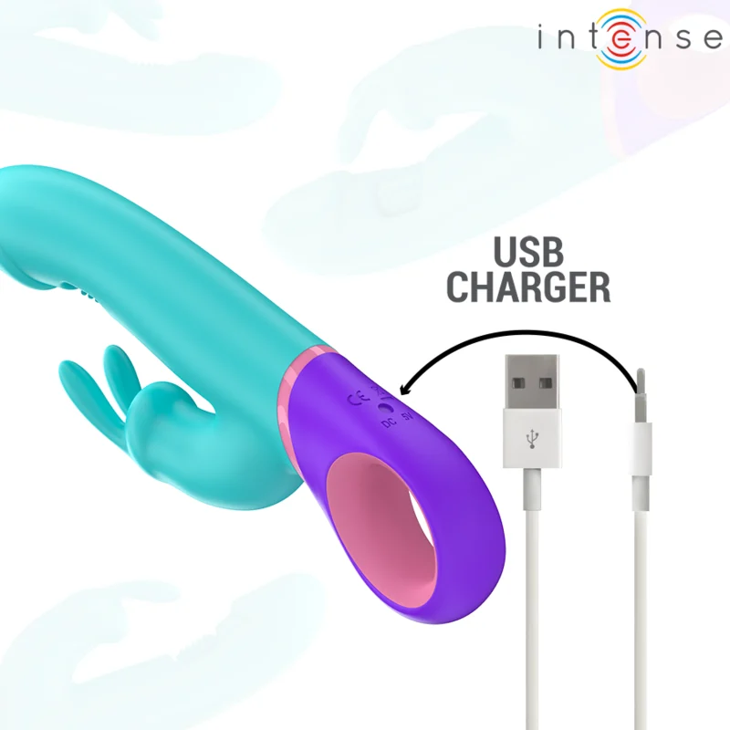 Intense Monica – Vibratore rabbit con punto G rotante – foto 6